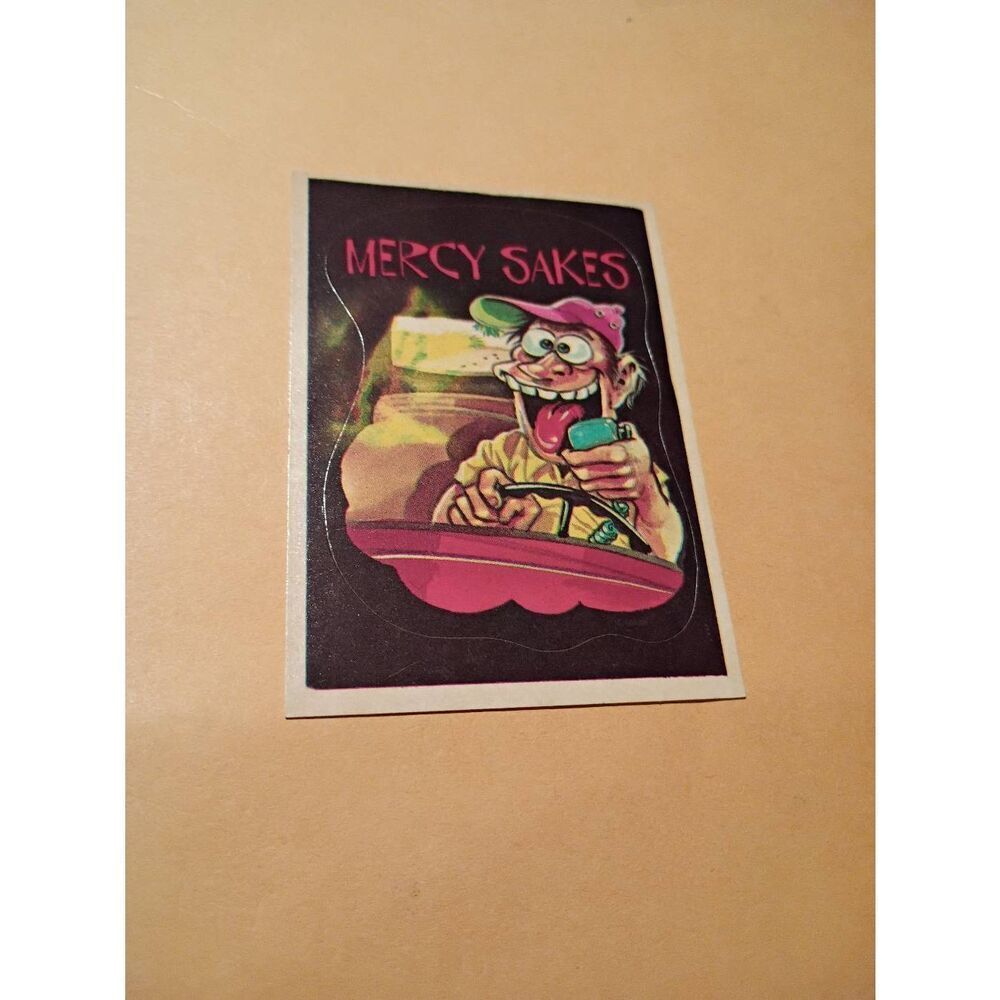 Vintage 1978 Donruss CB Convoy Sticker Trading Card CB Dictionary Mercy Sakes